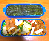 息子さんのお弁当